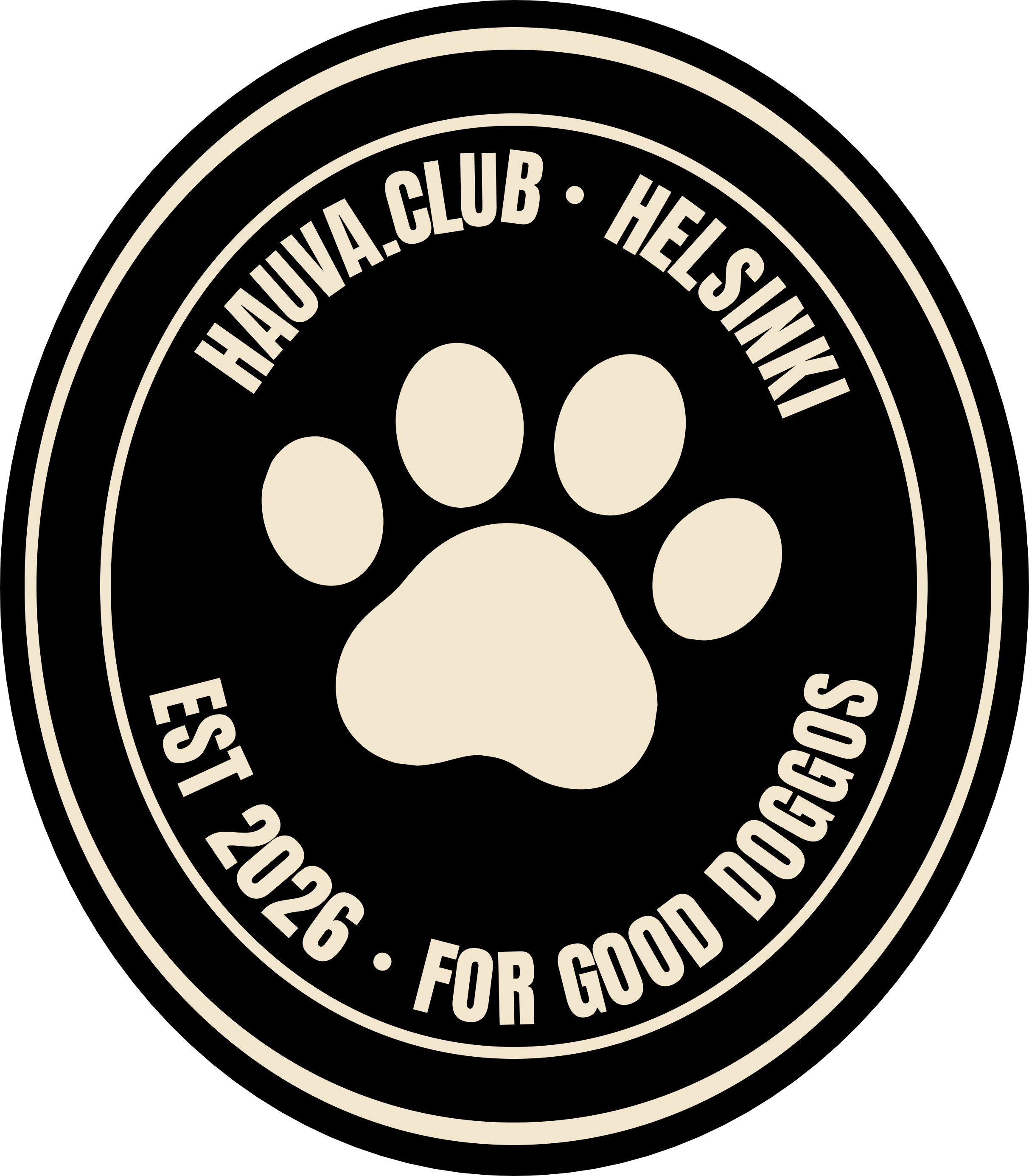 Hauva.club Helsinki stamp
